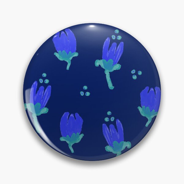 Item preview, Campanas azules sobre azul designed and sold by foft.