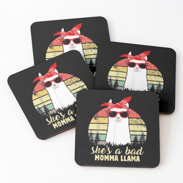 Item preview, Funny She's a Bad Momma Llama Mama  designed and sold by DarrinLindstrom.