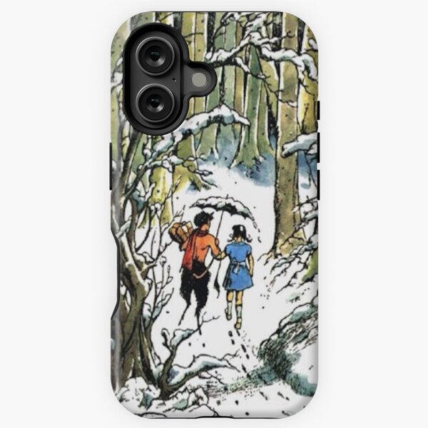 Vista previa del artículo con la obra «Narnia el león la bruja y el armario ilustración original», diseñado y vendido por chloebleuu.