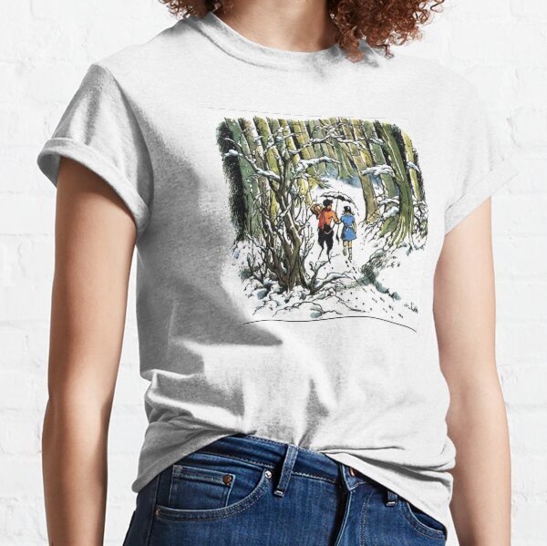 Narnia le lion la sorcière et l'illustration originale de l'armoire T-shirt classique