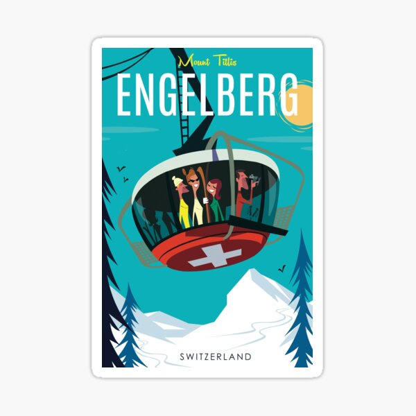 Item preview, Affiche Engelberg designed and sold by GAGodel.