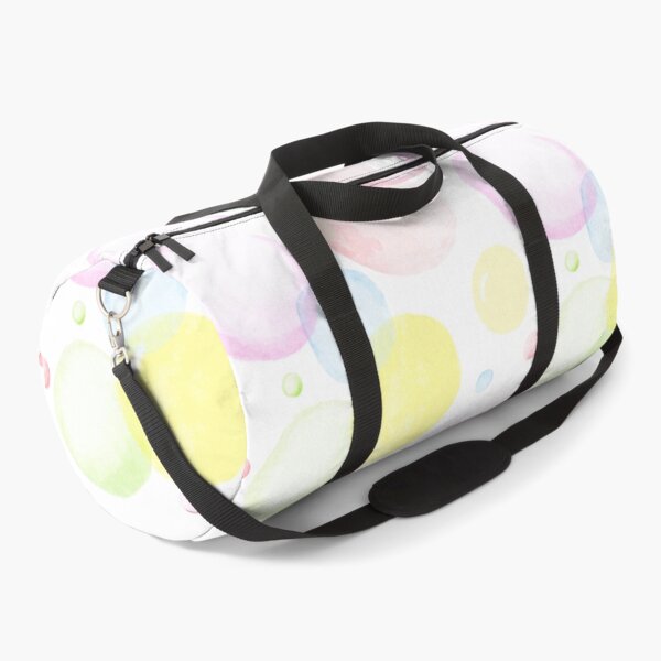 Item preview, Watercolor seamless pattern with colorful transparent balls or spheres designed and sold by Bellefotos.