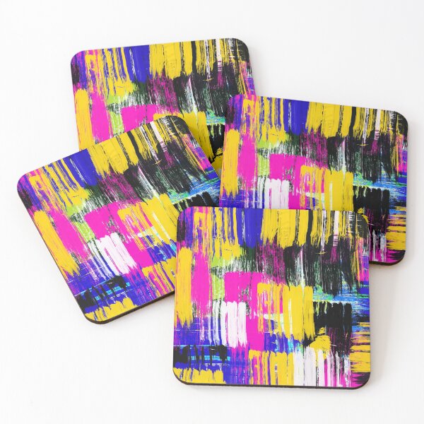 Item preview, Abstract multicolor dynamic artistic background with creative splashes and shabby brush strokes effect. designed and sold by FENIO.