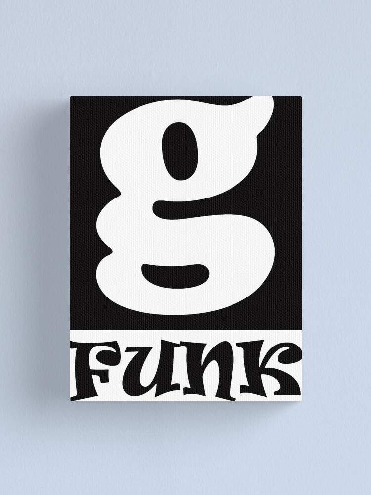 G Funk, Old School Hip Hop, 90s Rap | Canvas Print