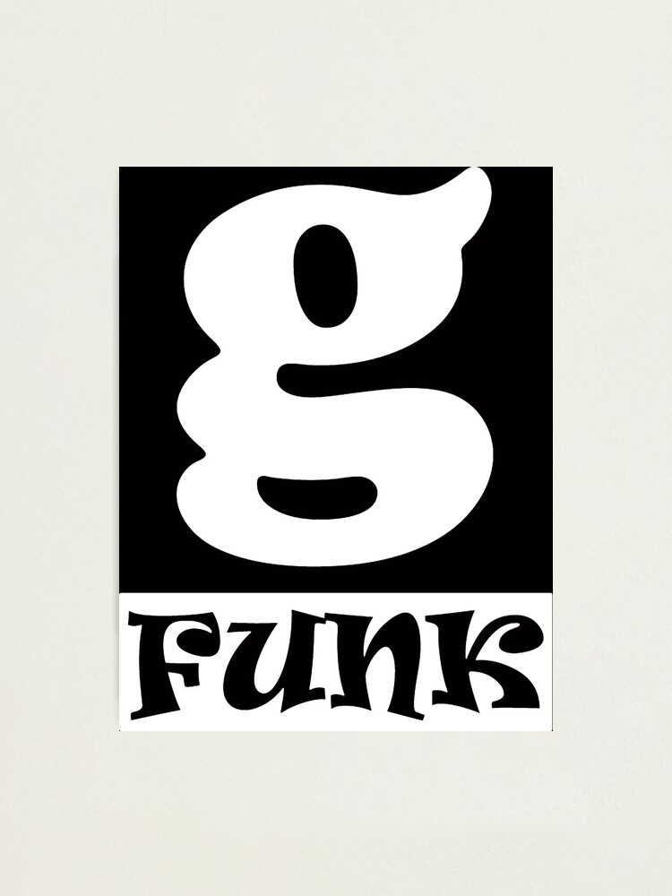 G Funk, Old School Hip Hop, 90s Rap | Photographic Print