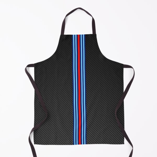 Item preview, Carbon Fiber Martini Racing Stripes Poster – Modern Classic Livery Art designed and sold by Road To Track.