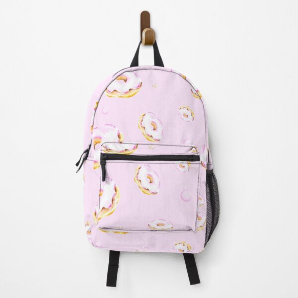 Item preview, Watercolor seamless pattern in pink colours with donuts designed and sold by Bellefotos.