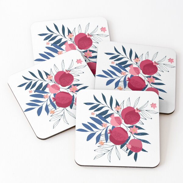 Item preview, Pomegranate Pattern On White designed and sold by mariamsol.