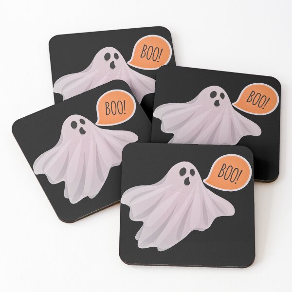 Item preview, Cute Kawaii Halloween Boo Little Funny Ghost designed and sold by WheresMyMojo.