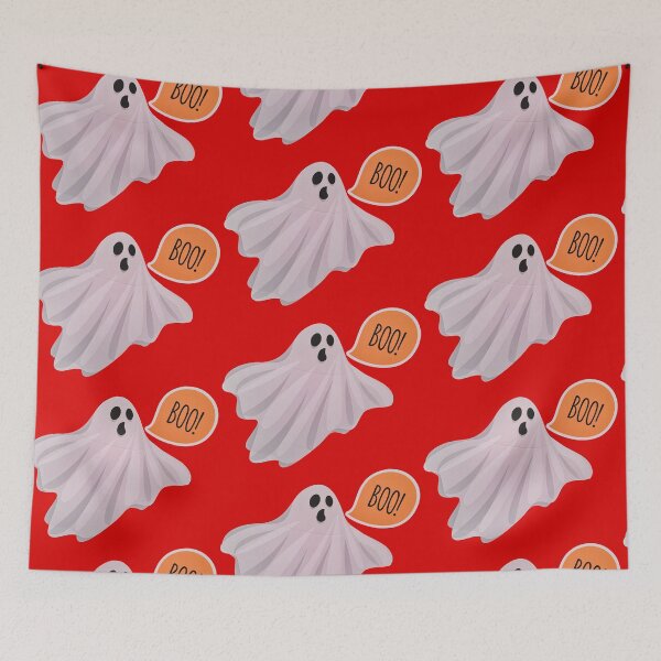 Item preview, Cute Kawaii Halloween Boo Little Funny Ghost designed and sold by WheresMyMojo.
