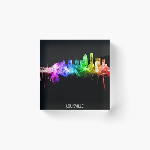 Item preview, Louisville Kentucky City Skyline designed and sold by ArtPrints.