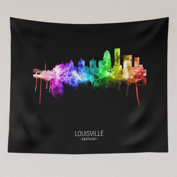 Item preview, Louisville Kentucky City Skyline designed and sold by ArtPrints.