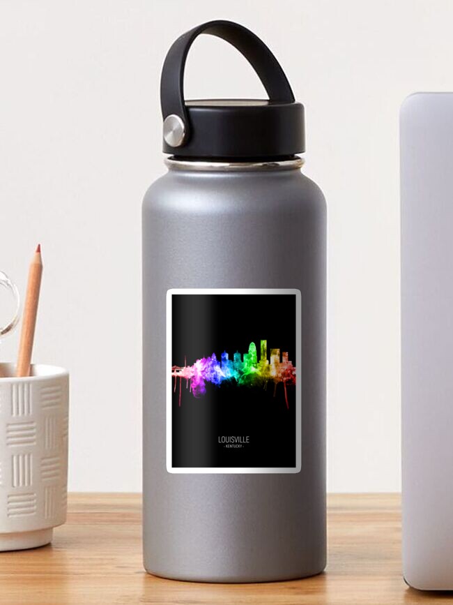 Louisville Kentucky Skyline Water Bottle