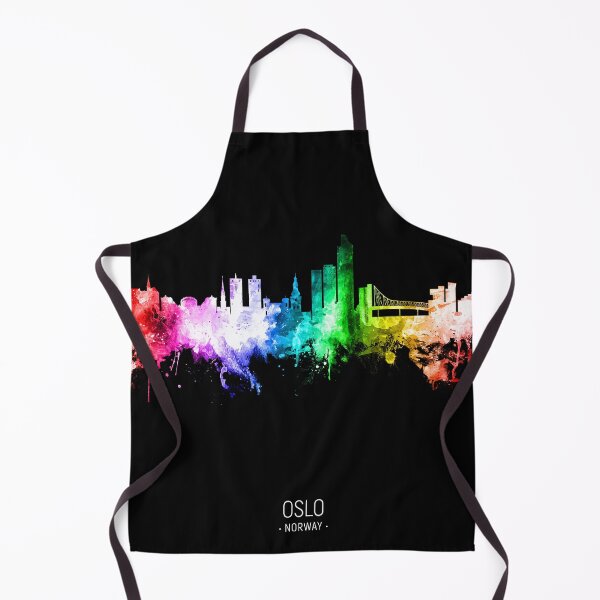 Item preview, Oslo Norway Skyline designed and sold by ArtPrints.