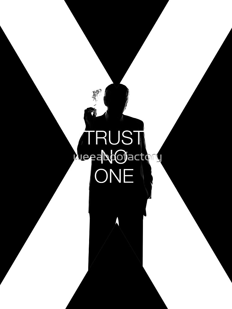 x files trust no one t shirt