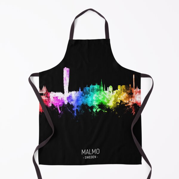 Item preview, Malmo Sweden Skyline designed and sold by ArtPrints.