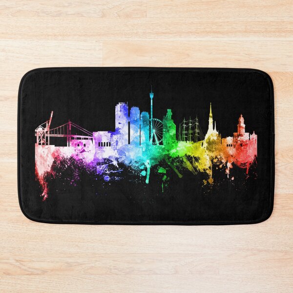 Item preview, Gothenburg Sweden Skyline designed and sold by ArtPrints.