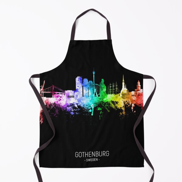 Item preview, Gothenburg Sweden Skyline designed and sold by ArtPrints.