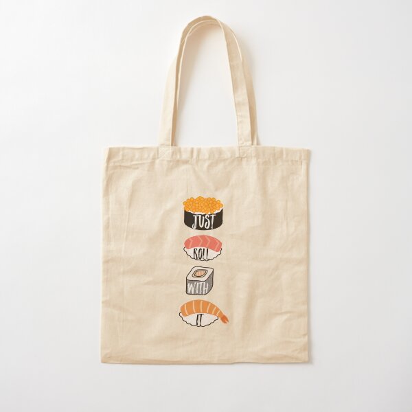Just Roll With It Cotton Tote Bag