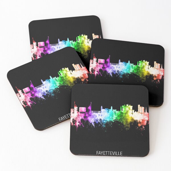 Item preview, Fayetteville Arkansas Skyline designed and sold by ArtPrints.
