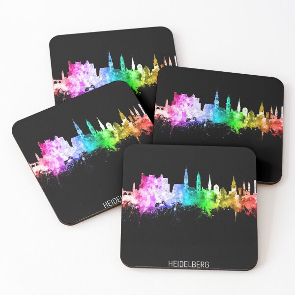 Item preview, Heidelberg Germany Skyline designed and sold by ArtPrints.