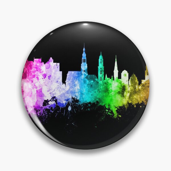 Item preview, Heidelberg Germany Skyline designed and sold by ArtPrints.