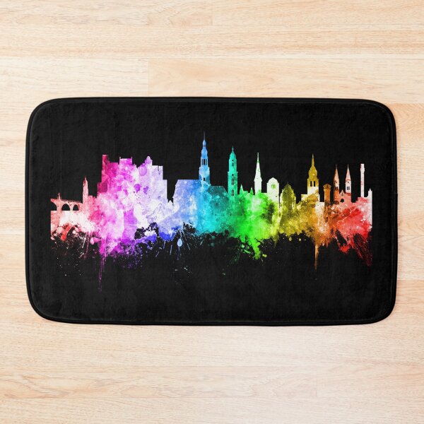 Item preview, Heidelberg Germany Skyline designed and sold by ArtPrints.