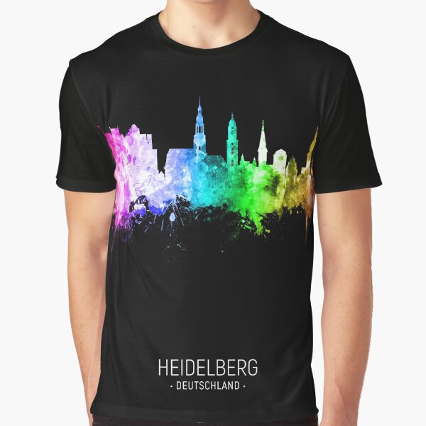 Item preview, Heidelberg Germany Skyline designed and sold by ArtPrints.