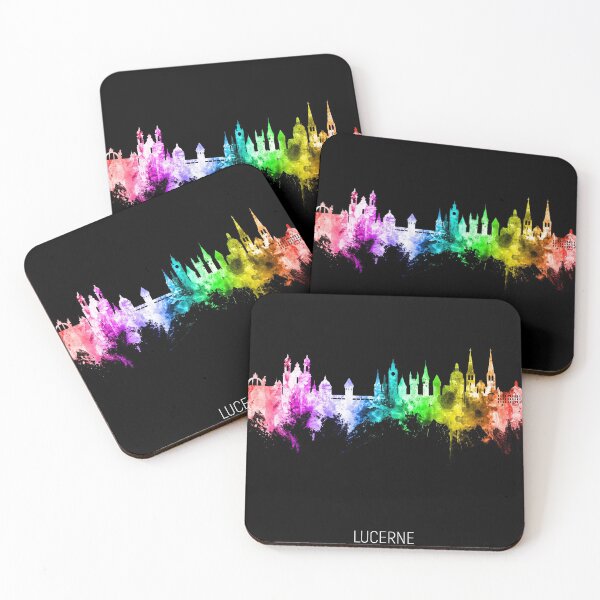 Item preview, Lucerne Switzerland Luzern Skyline designed and sold by ArtPrints.