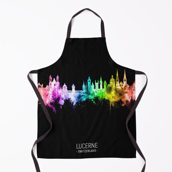 Item preview, Lucerne Switzerland Luzern Skyline designed and sold by ArtPrints.