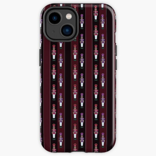 Pink Purple Nutcracker Stripe iPhone Tough Case