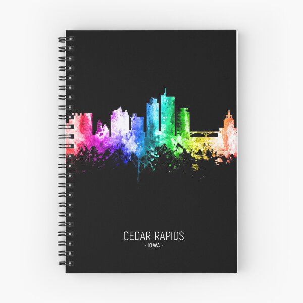 Item preview, Cedar Rapids Iowa Skyline designed and sold by ArtPrints.