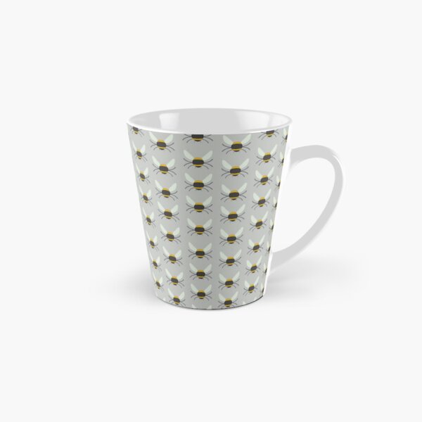 Item preview, Geometrische Bienen | Grau designed and sold by Jenny Lemon.