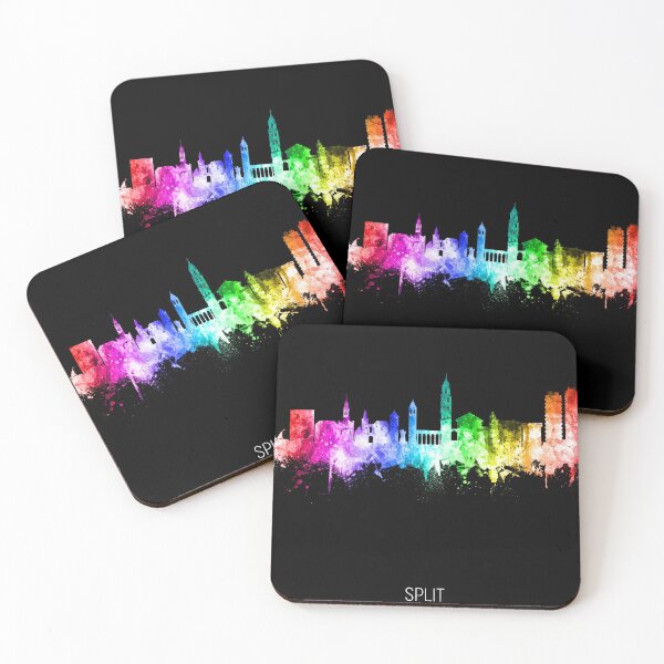 Item preview, Split Croatia Skyline designed and sold by ArtPrints.