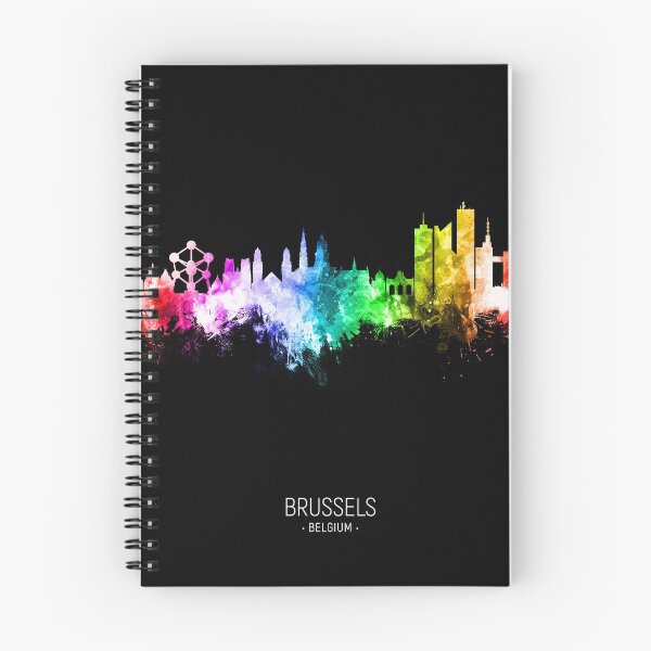 Item preview, Brussels Belgium Skyline designed and sold by ArtPrints.