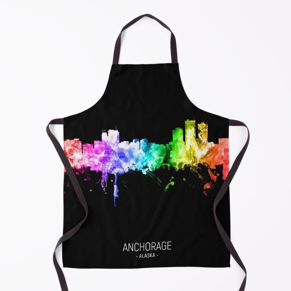 Item preview, Anchorage Alaska Skyline designed and sold by ArtPrints.