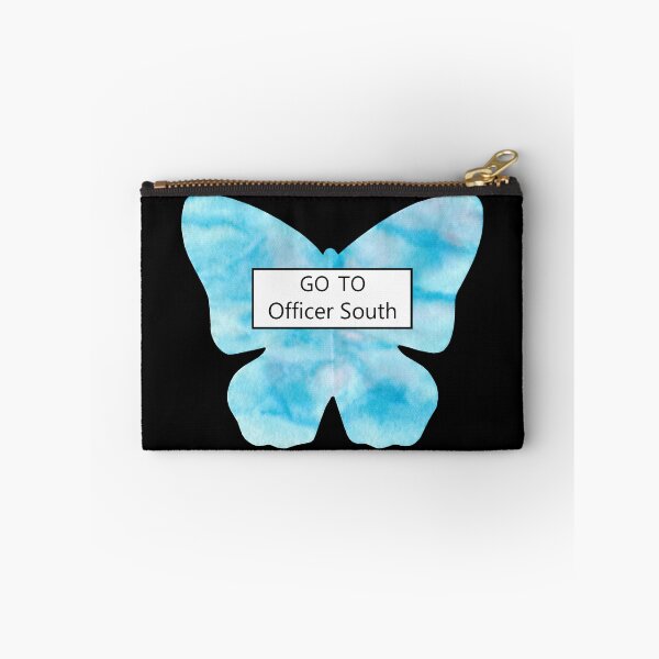 Item preview, A Part Together Game - Officer South - blue butterfly designed and sold by Jenni Ivins.