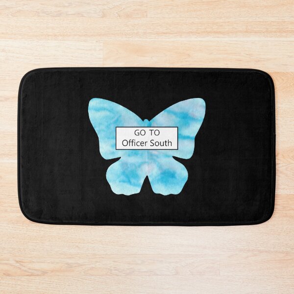 Item preview, A Part Together Game - Officer South - blue butterfly designed and sold by Jenni Ivins.