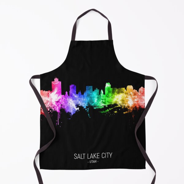 Artikelvorschau, Salt Lake City Utah Skyline entworfen und verkauft von ArtPrints.