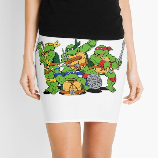 Teenage Mutant Ninja Turtles Mini Skirts | Redbubble
