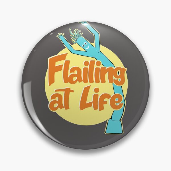 Item preview, Flailing at Life - Inflatable Dancing Tube Man Design designed and sold by ChickenSashimi.