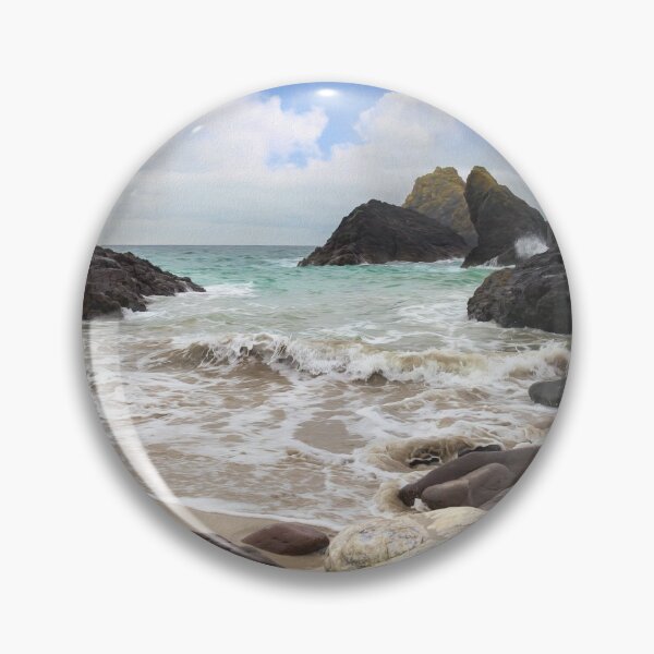 Item preview, Kynance Cove Railway Poster designed and sold by andrewroland.