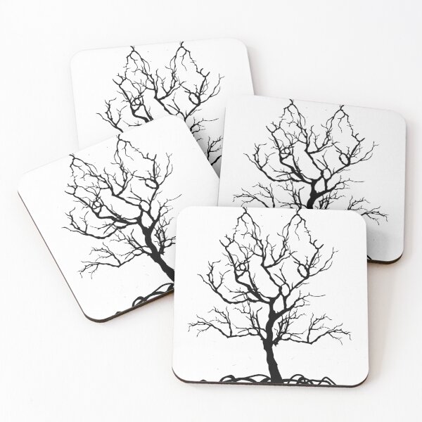 Item preview, Birch Tree Black Branch Dead Tree designed and sold by Ashis Kayal.