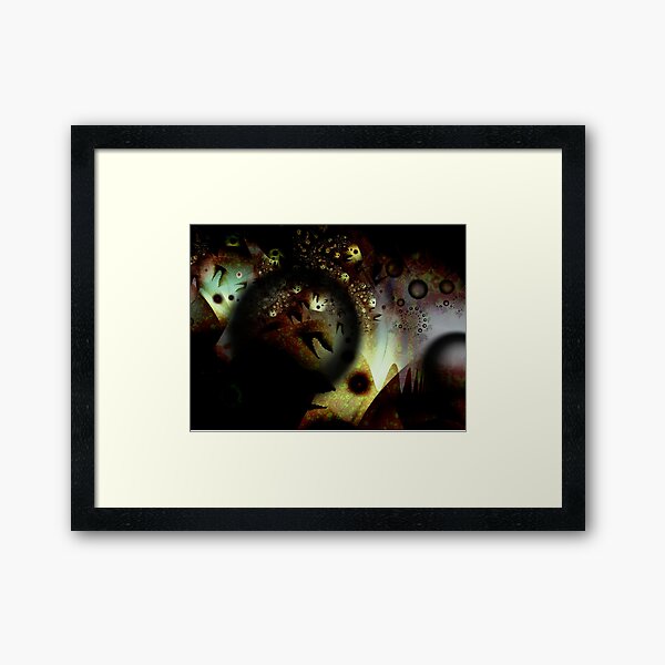 Cosmic Ballet Framed Art Print