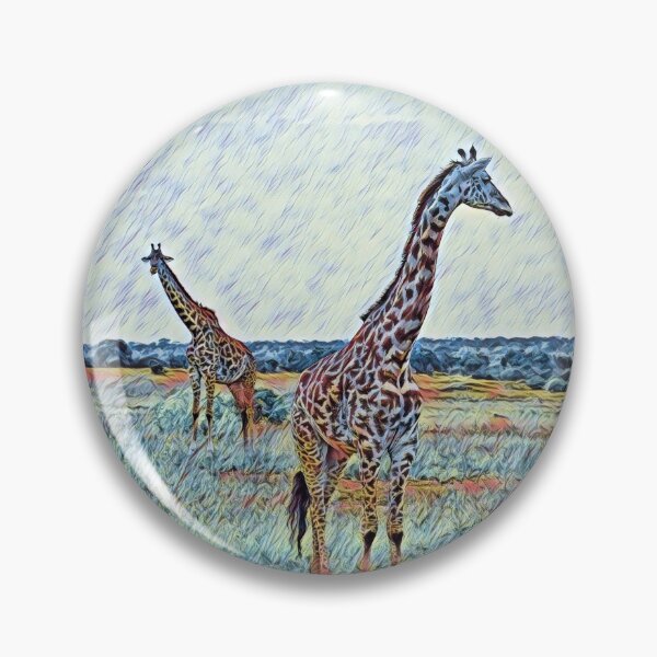 Artikelvorschau, Giraffen auf der Maasai Mara, Kenia entworfen und verkauft von Maksym’s .
