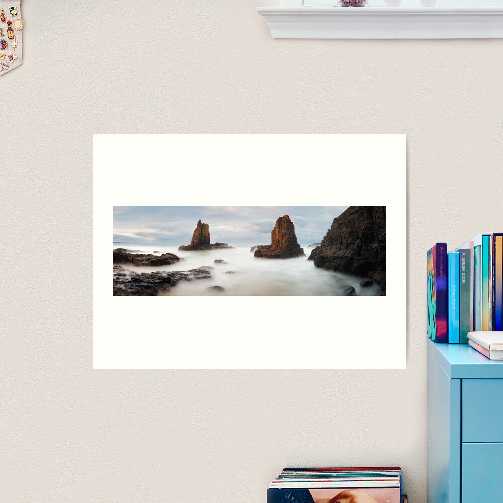 Cathedral Rocks, Kiama, New South Wales, Australia Art Print