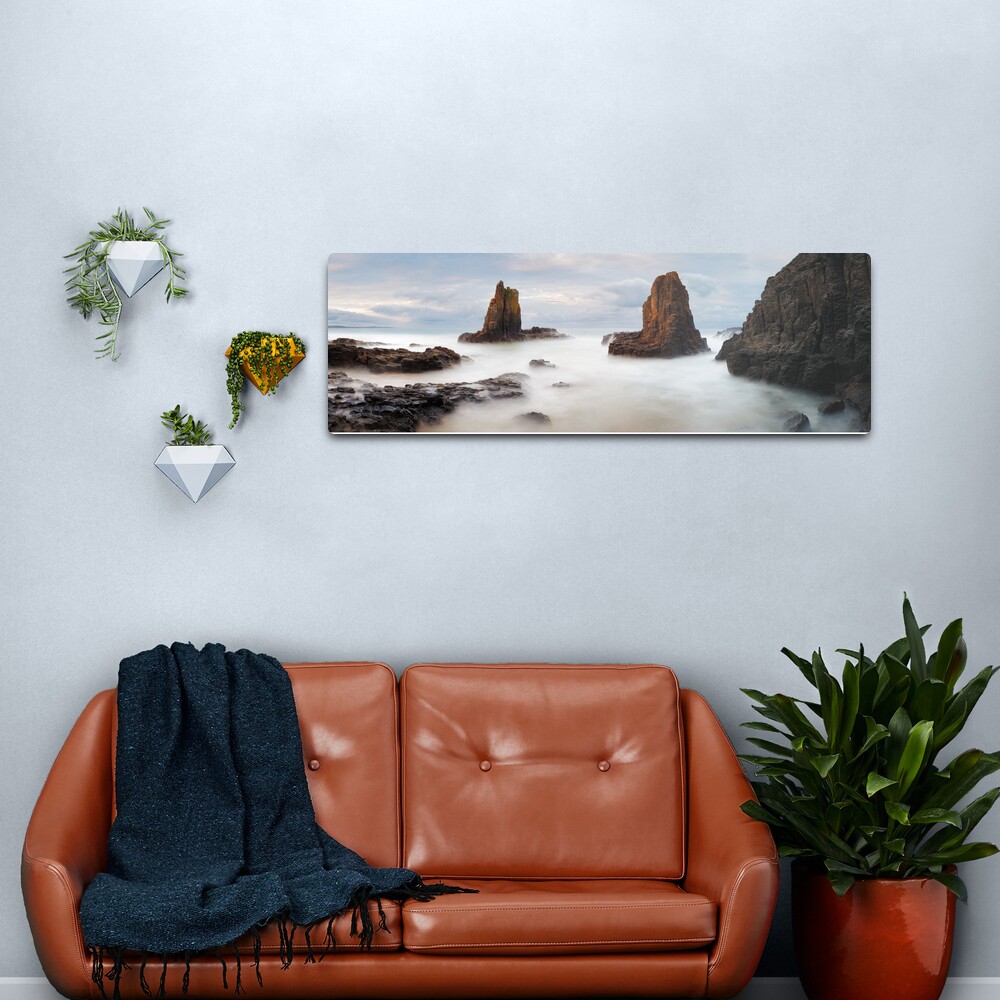 Cathedral Rocks, Kiama, New South Wales, Australia Metal Print