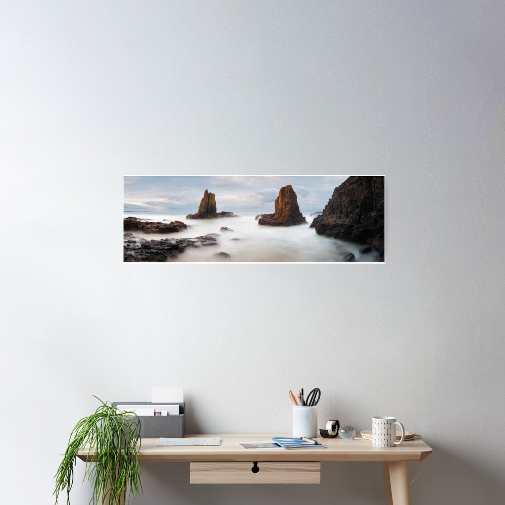 Cathedral Rocks, Kiama, New South Wales, Australia Poster