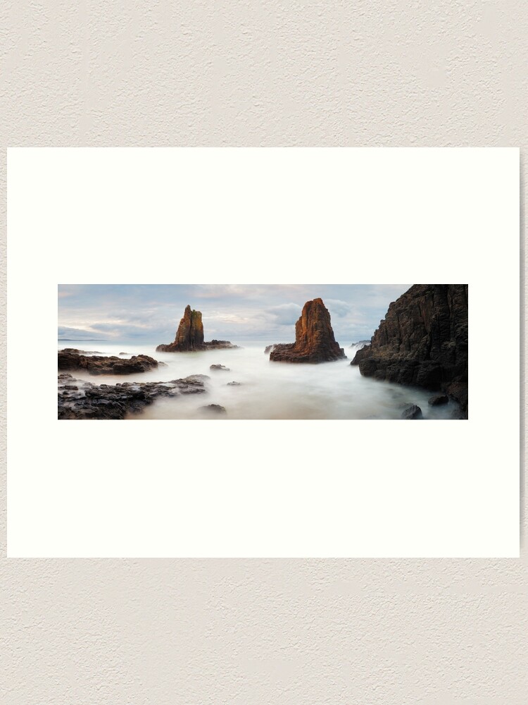 Alternate view of Cathedral Rocks, Kiama, New South Wales, Australia Art Print