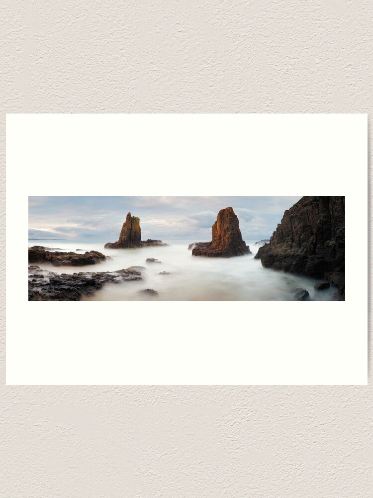 Alternate view of Cathedral Rocks, Kiama, New South Wales, Australia Art Print